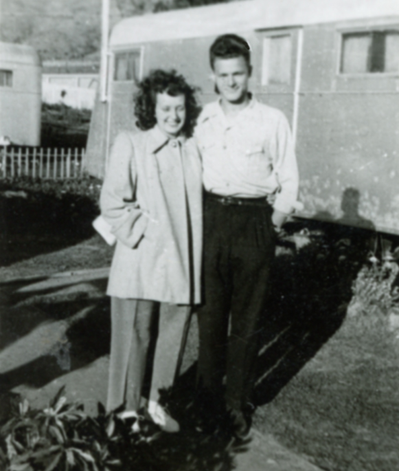 Dorothy and Dan Noorlander at Cal Poly in San Luis Obispo